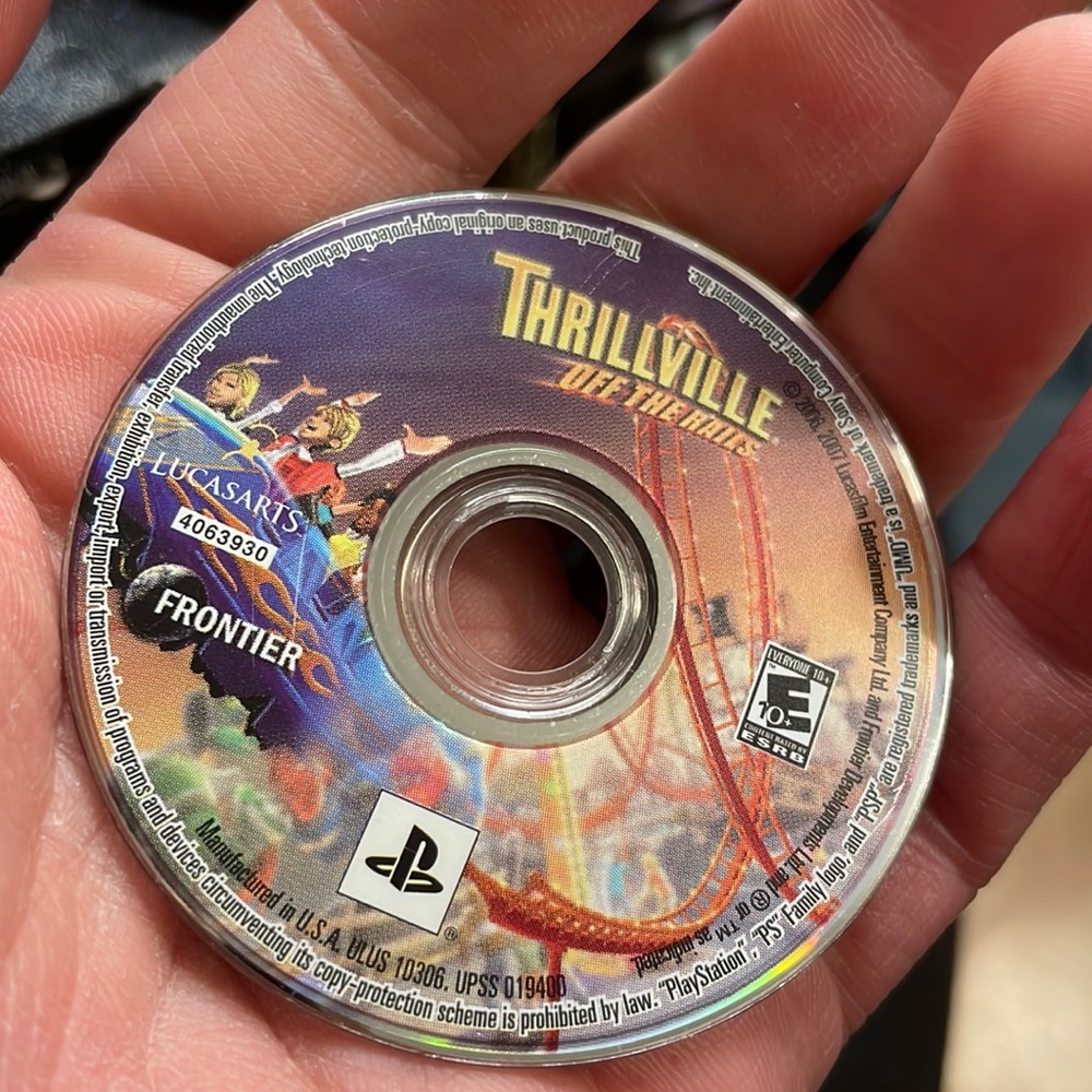 PSP Thrillville game, see photos for condition